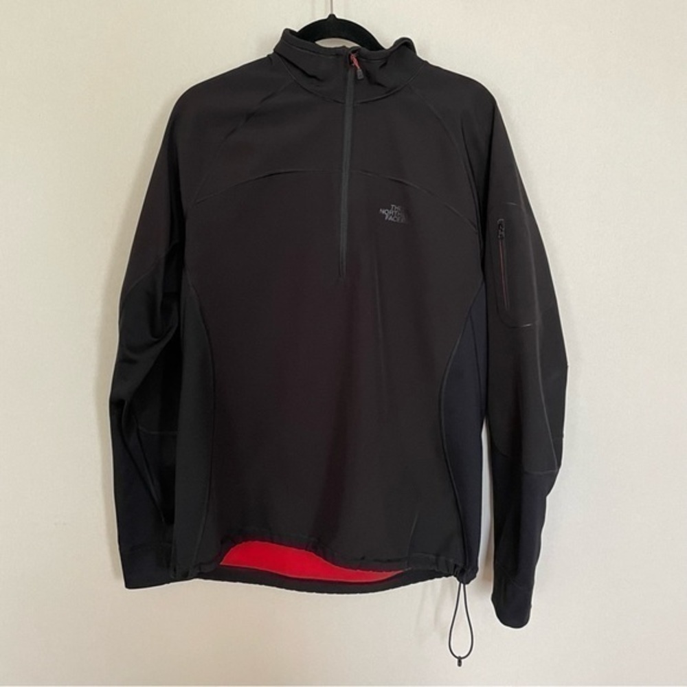 The North Face Black 1/2 Zip Pullover L